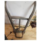 Antique Wooden Dolly Steel Wheels