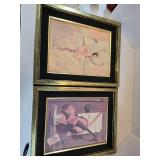 Framed Art Prints Ballerina & Violin