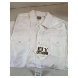 Ely Cattleman White Western Shirt NWT