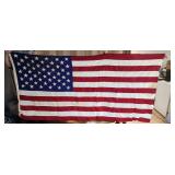 VTG Hand Sewn 9 Feet x 4ft American Flag