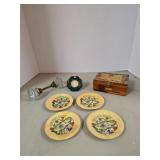 Mixed Vintage Decor & Puerto Rico Coasters