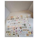 Large Lot Vintage Used Postage Stamps