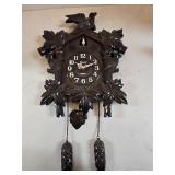 Vintage Teasonic Cuckoo Wall Clock
