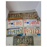 Indiana License Plates & Veteran Lot (7)