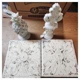 Metal Home Decor 4 PC Set