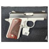 Kimber Micro 9 9mm Pistol Unfired w Case Rosewood