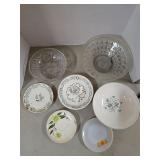 Mixed Vintage Glass & Dishware Lot
