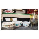 4 VTG Bowls & Pitcher