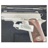 Kimber Micro 9 9mm Pistol Unfired w Box Rosewood