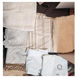 Lg Lot Of VTG Fabric, Curtains & More
