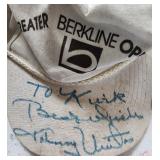 Autographed Hat By Johnny Unitas