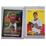 2 Max Scherzer RCs Bowman Chrome & Heritage RP Lot