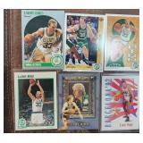 Lot Of 6 VTG Larry Bird Cards