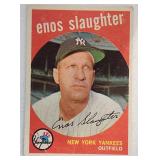 1958 Topps Enos Slaughter Card