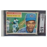 1956 Topps Ernie Banks #15 Gray Back SGC 3.5