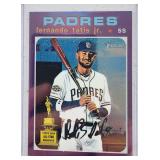 2020 Topps Heritage Chrome Tatis Jr Refractor