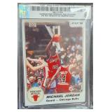 1985 Star #101 Michael Jordan Bulls Sealed COA