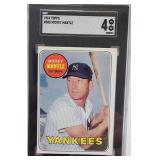 1969 Topps Mickey Mantle #500;SGC 4