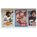 EX LG Sleeve Unsearched 1980s NFL Cards