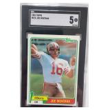 1981 Topps Joe Montana RC #216 SGC 5