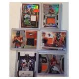 Lot Of 6 Broncos Auto & Relic Cards Jerry Jeudy RC