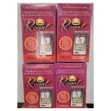 Lot of 4 00 ROYAL ROOKIES MLB  HOBBY BOXES Sealed