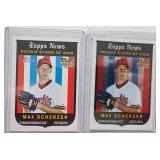 2 Max Scherzer 08 Topps Heritag RC SP/ Chrome Refr