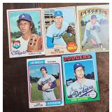 Lot Of 5 Topps 60s-70s Topps Don Sutton Cards