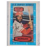 1975 Xograph 3-D Super Stars Joe Morgan #27