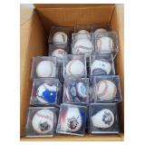 Nearly Full Case VTG Clev Indians Commemorative Ba