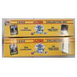 Factory Sealed Two 1990 Score MLB Sets