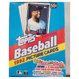 1992 Factory Topps MLB Box 36 Sealed Packs