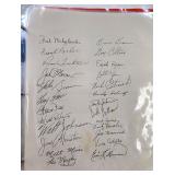 LG VTG Browns Scrap Book 100+ Autos, Tickets & Mor