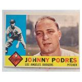 1961 Topps Johnny Podres Card