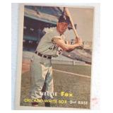 1957 Topps Nellie Fox Card