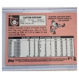 2019 Topps Heritage SP Clayton Kershaw Dodgers