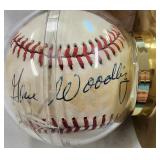 Signed Gene Woodling Baseball