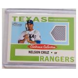 2013 Topps Heritage Nelson Cruz Clubhouse Relic GU