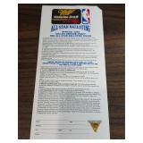 1993 NBA All-Star Ballot Jordan Shaq RC Miller Lt