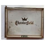 Early 19th Cent Chesterfield Cigarette Metal Tin