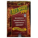 12 Sealed 1990s NBA/NFL Card Packs Hobby & More