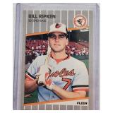 1989 Fleer Billy Ripken Error Black Box Card
