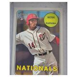2019 Topps Heritage Victor Robles RC Action SP
