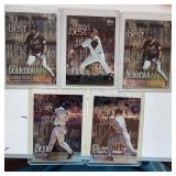 1999 Topps 20th Century's Best Stars Lot of 5 HOF