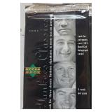 18 Sealed 04 UD Yankees Classics Packs Poss Autos