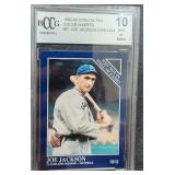 1992 Conlon Color Inserts Joe Jackson BGS 10