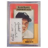 1980 TCMA Immortals Baseball Set