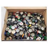 Huge Box Of 100s Of VTG Collectable Bottle Caps