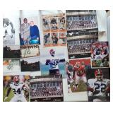 Lot Of 15 VTG Cleveland Browns Autographs