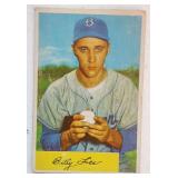 1954 Bowman #42 Billy Loes Brooklyn Dodgers VG